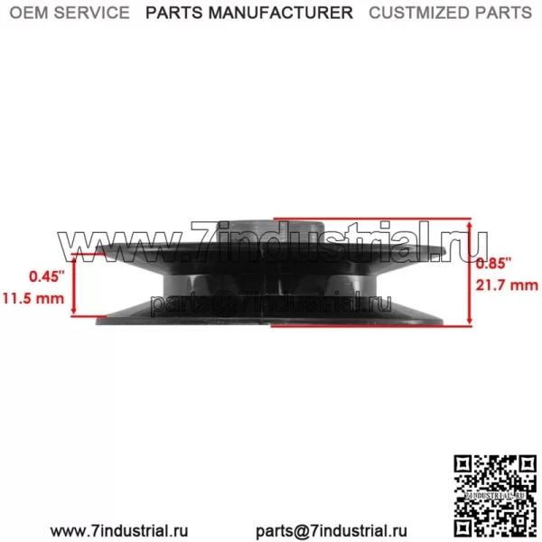 Натяжной шкив приводного ремня для John Deere Scotts S2048 S2348 S2554 X300R AM115460 - Image 2