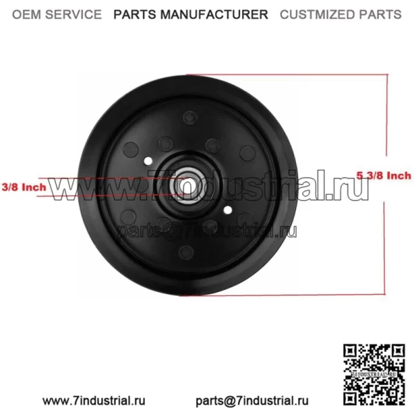 Комплект из 3 натяжных роликов 54 дюйма для YTH26K54 YTH26V54 YTH2754 Z254 RZ54i - Image 2