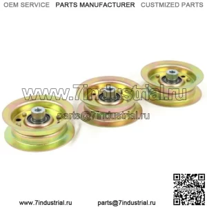 (Упаковка из 3 шт.) Плоский натяжной шкив для газонокосилки TimeCutter SS 5060 74632 2013 г.
