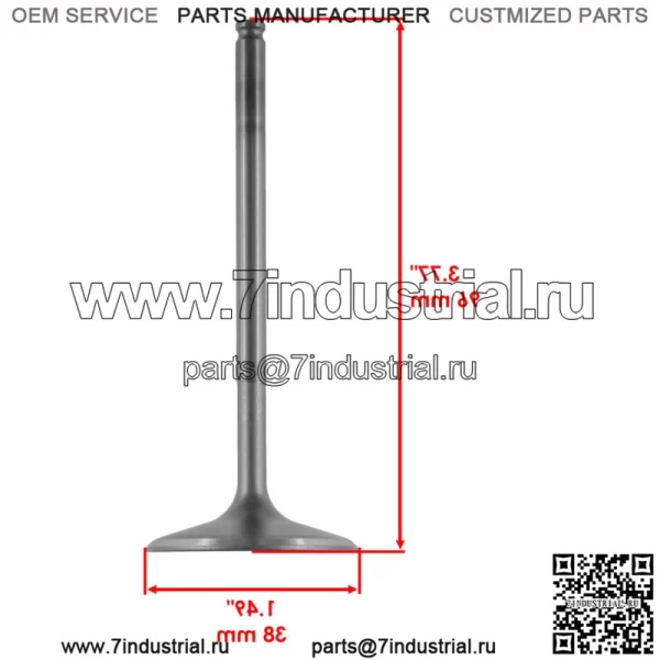 Комплект впускного клапана для Polaris RZR 4 XP 900 2012/3022134 7081470 - Image 2