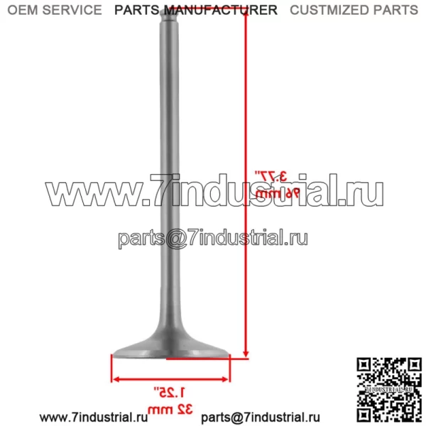 Комплект выпускного клапана для Polaris RZR 4 XP 900 2012/3022135 3610161 - Image 2