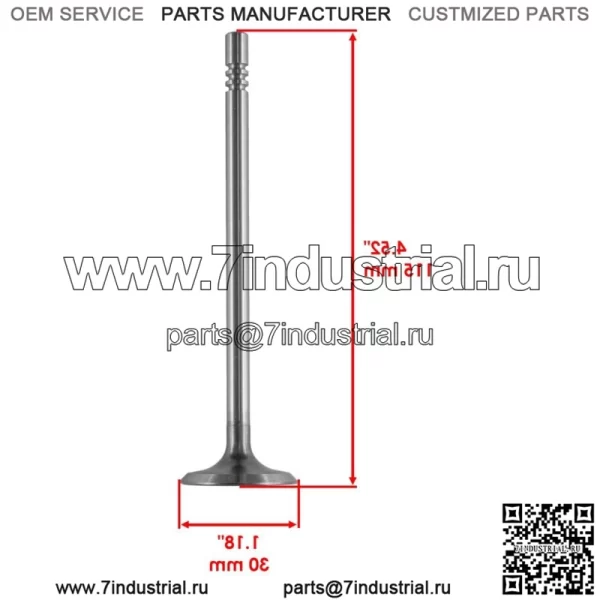 Комплект выпускного клапана для Polaris RZR S 800 2010 2011 2012 2013 2014 - Image 2