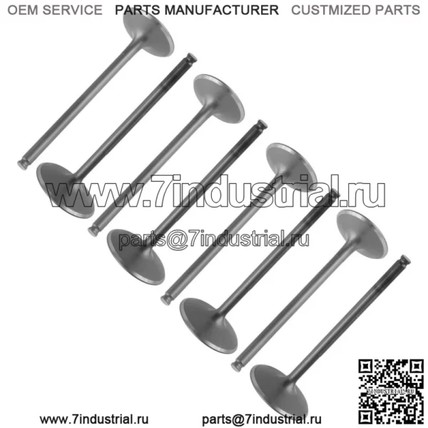 4 впускных и выпускных клапана для Polaris Ranger RZR 570 12-16/RZR XP 4 900 12-13 (для: Polaris Sportsman 570)