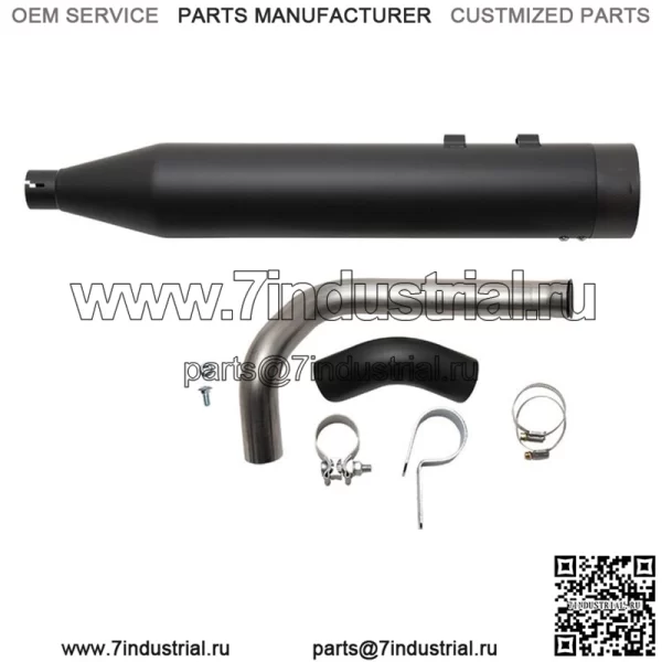 Sidewinder Shadow Pipe для Harley Touring