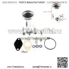 EGR подходит для Volkswagen Golf, Jetta Passat, Audi Skoda 1.9TDI с системой циркуляции выхлопных газов.