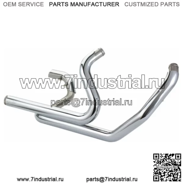 Хромированные выхлопные трубы Power-Tune Duals Harley 17-20 Touring Bagger (для: Harley-Davidson)