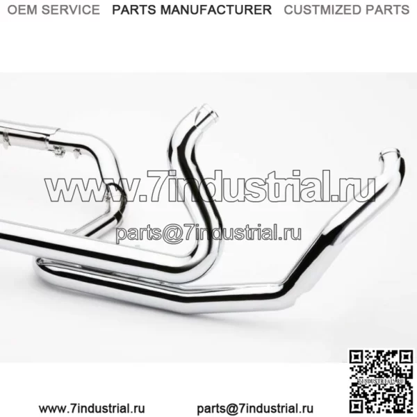 Хромированная выхлопная система Cobra PowerPort с двумя коллекторами Harley Touring Dresser 2009-2016 гг. (Для: Harley-Davidson)