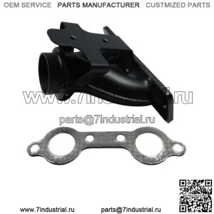 2009-2010 Polaris RZR 800 EFI OEM черный порошковый выпускной коллектор и прокладка P78