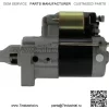 Новый стартер Kawasaki KAF400 John Deere Gator TX 401cc 10hp AM134946 21163-7028