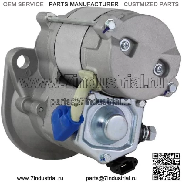 Новый стартер, совместимый с трактором John Deere Mower 790 3235 3320 3520 4115 Экскаваторы Kubota Kubota Landini по номерам деталей 9722809025 VY12912977012 - Image 2