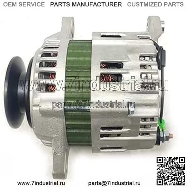 Генератор 8972283180 12В/40А совместимый с экскаватором Isuzu 4JB1 Daewoo Doosan DX55 DH55