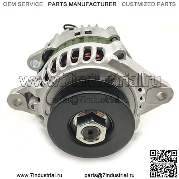 Генератор 8972283180 12В/40А совместимый с экскаватором Isuzu 4JB1 Daewoo Doosan DX55 DH55 - Image 4