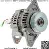 НОВЫЙ ГЕНЕРАТОР, СОВМЕСТИМЫЙ С ОБОРУДОВАНИЕМ MUSTANG YANMAR 4TNE102 4TNE106 LR160-735 LR160-735B