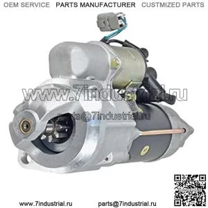 Новый стартер 9T 24V, совместимый с экскаватором Komatsu PC75U 4D95, двигатель 1995-1997 годов 6008134411