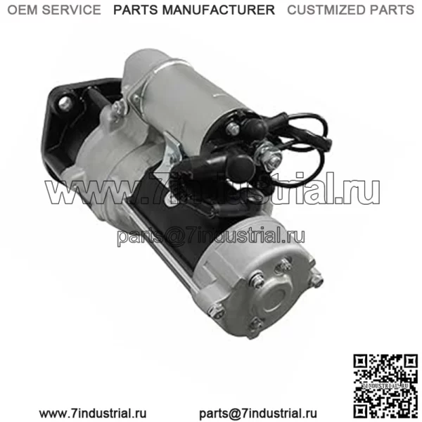 Стартер 600-813-4421 6008134421 Совместим с двигателем Komatsu 6D95 S4D95L-1H S4D95L-1J S4D95L-1J-S S4D95L-1K Экскаватор PC120-6 PC100-6 PC200-5 PC210-6 PC220-6 PC200-6L -6л - Image 2