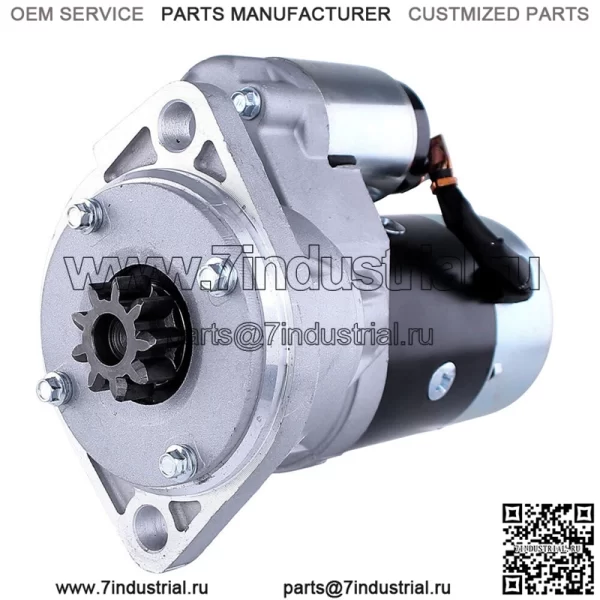 СТАРТЕР ПОДХОДИТ ДЛЯ ЭКСКАВАТОРА TAKEUCHI TB180 FR TB 180 FR S13-160 123900-77010 S13160 - Image 2