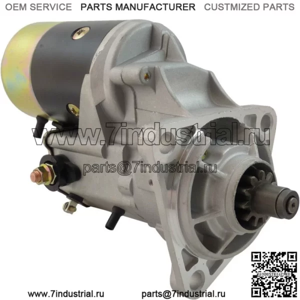 Новый стартер 128000-7751 Isuzu 4BD1 6BD1 028000-6561 Гарантия 1 год 17302