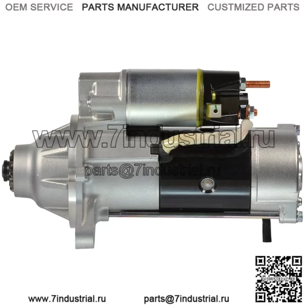 Стартер для вилочного погрузчика 24V 4.5KW 6D16 Mitsubishi M008T60071 Hacus Aftermarket - новый - Image 4