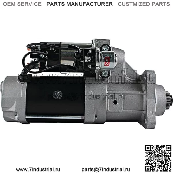 Стартер SDR0404, совместимый/заменяющий для Daewoo 26201-7070D, 300516-00055B, 65.26201-7070D, Doosan 65.26201-7070, производитель MISC 140-38121, WAI 33297N, напряжение 24 - Image 2