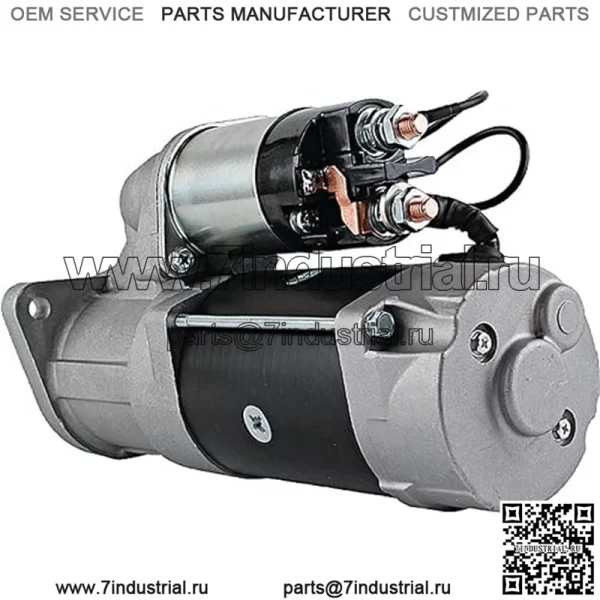 Стартер SDR0404, совместимый/заменяющий для Daewoo 26201-7070D, 300516-00055B, 65.26201-7070D, Doosan 65.26201-7070, производитель MISC 140-38121, WAI 33297N, напряжение 24 - Image 5