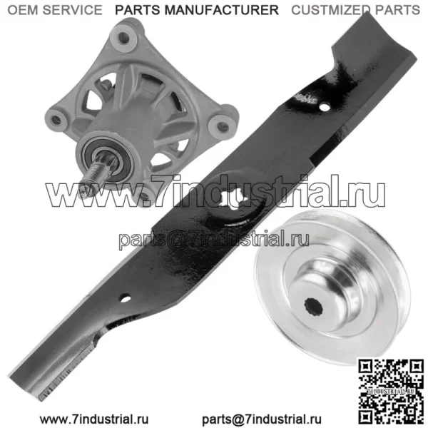 Шкив и лезвие шпинделя для Husqvarna CZ4815 CZ4817 EZ4822 587125201 48 дюймов - Image 3