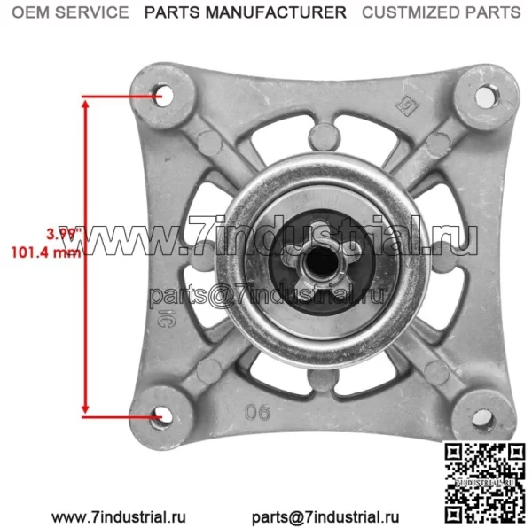 Ремень шкива лезвия шпинделя для Electrolux/AYP 24H48 22PH48 25PH48 26H48 20T48 48 дюймов - Image 3