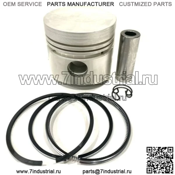 Для Kubota V1702 V1702-DI D1302 комплект поршневых колец STD 82 мм 19223-21110 19227-21050
