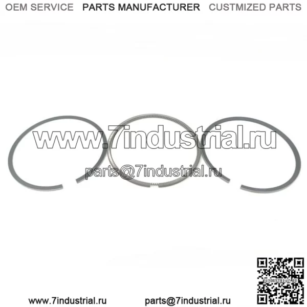 Комплект поршневых колец двигателя для Perkins 404C-22T Shibaura N844LT-C STD 115017581 - Image 2