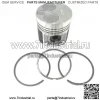 Комплект поршневых колец двигателя для Perkins 404C-22T Shibaura N844LT-C STD 115017581 - Image 3