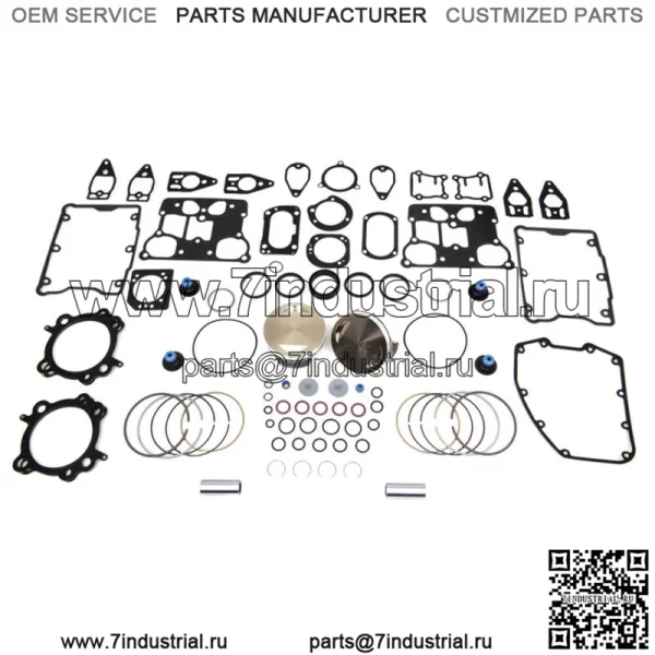 Комплект Wiseco Twin Cam 110" Big Bore Performance Package Harley Softail Dyna Bagger (Для: Harley-Davidson)
