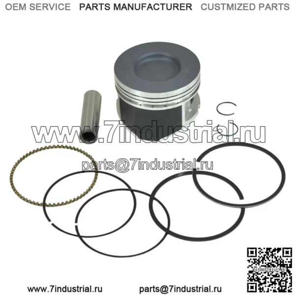 Комплект поршня .020 для Kawasaki Mule 2500 2510 3000 3010 76,5 мм