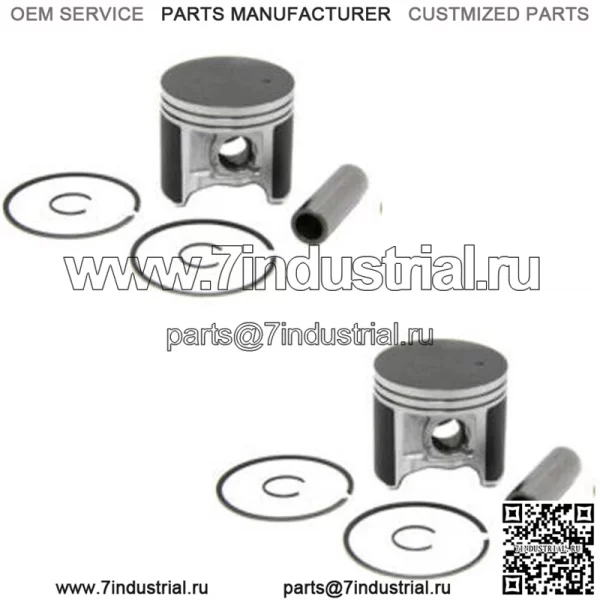 Комплект из 2 поршней Arctic Cat ZR 600-599cc ('00-02) 78,00 мм