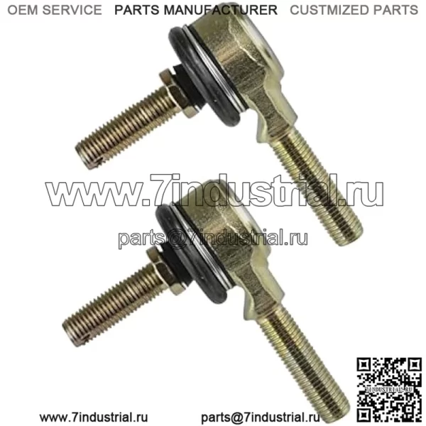 Комплект наконечников рулевой тяги, совместимый с Kawasaki Kvf400A Kvf400C Prairie 400 4X4 1997-2000 гг. - Image 4