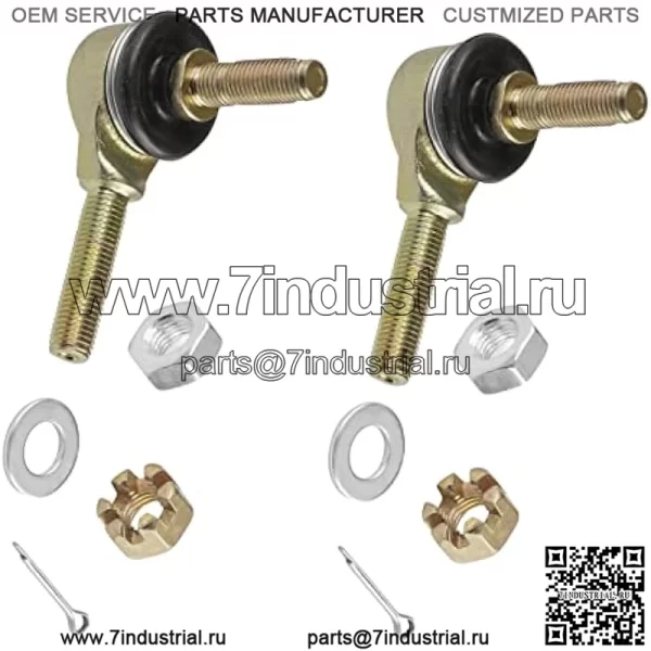 Комплект наконечников рулевой тяги, совместимый с Kawasaki Kvf400A Kvf400C Prairie 400 4X4 1997-2000 гг. - Image 5