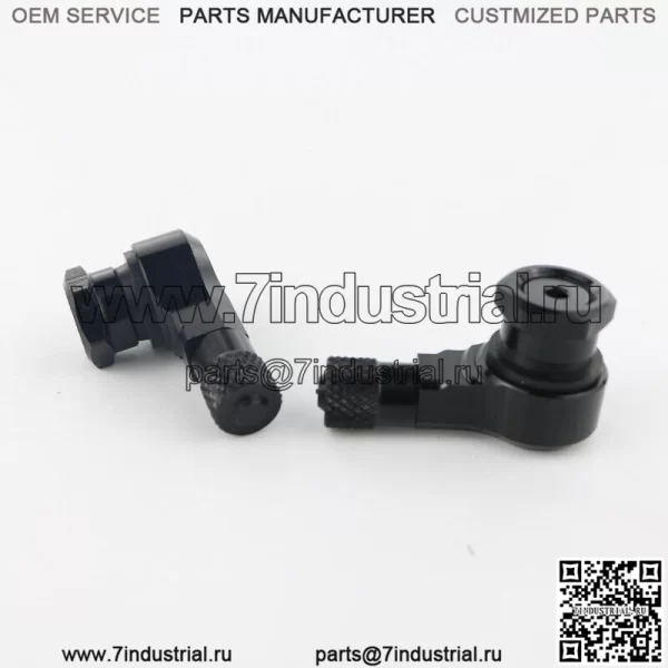 Стержни клапана шины из сплава подходят для Yamaha FZ1 FZ6 FZ8 MT-01 MT-125 MT-25 MT-03 черный - Image 4