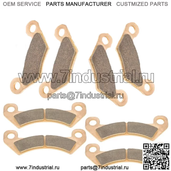 Передние и задние тормозные колодки для John Deere M-Gator Mgator A2 M-Gator Mgator A3