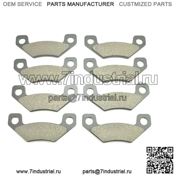 Передняя и задняя тормозная колодка для John Deere Xuv Gator 620I Gas/Xuv Gator 850D Diesel (для: John Deere Gator CS)