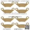 4 передних или задних тормозных колодки Polaris Sportsman 1000 XP S  Hunter 21-22 (для: Polaris) - Image 3
