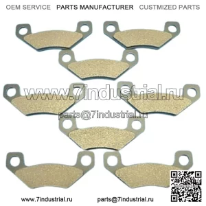 Gator TX 4PX HPX Trail 4x2 4x4 2004-2011 (4 комплекта) Тормозные колодки John Deere FR+R (для: John Deere Gator TX)