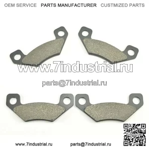 Подходит для Gator TX 4PX HPX Trail 4x2 4x4 2004-2011 2 комплекта передних тормозных колодок John Deere (для: John Deere Gator TX)