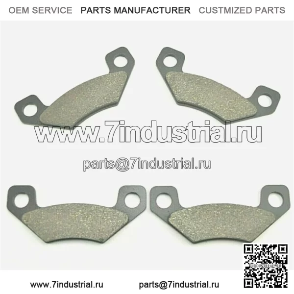 Подходит для John Deere Tx Gator/Tx Turf Gator после задних тормозных колодок 050000 (для: более одного автомобиля)