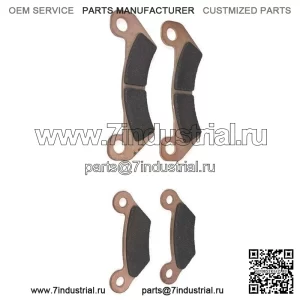 Передняя и задняя тормозная колодка для TX Turf 4x2 TX4x2 XUV 620i 625i 825i John Deere Gator