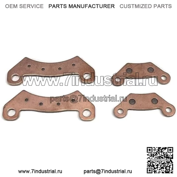 Передняя и задняя тормозная колодка для A2 A3 T Military 4x4 HPX615E HPX815E John Deere Gator - Image 2