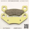 Передние и задние тормозные колодки для John Deere TX Gator Utility Turf 4PX Gator 9345 2004-2005 - HPX Gator 9446 2004-2008 - 4x2 4x4 Petrol Trail 2010-2011 - SN040000 2010 FA398FR MC0420 - Image 2