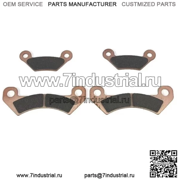 Передняя и задняя тормозная колодка для A2 A3 T Military 4x4 HPX615E HPX815E John Deere Gator