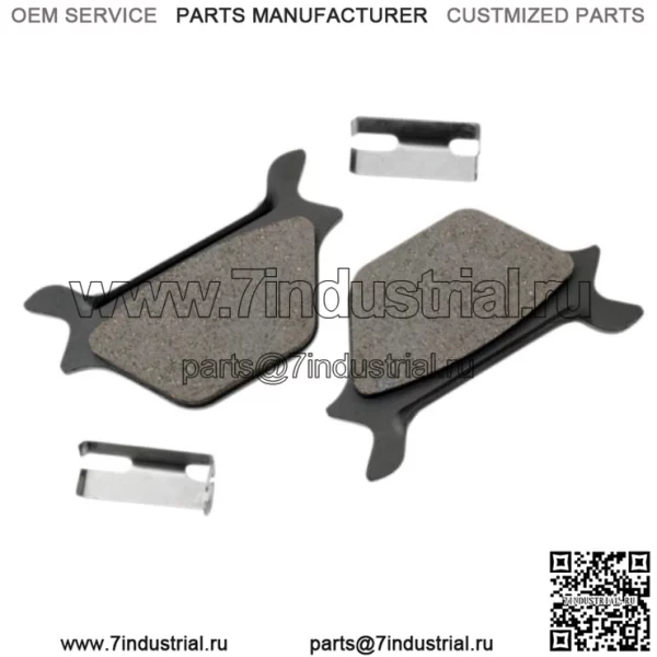 Пара задних тормозных колодок Drag Organic OE Buell Harley Dyna Super Glide Softail 87-99 (Для: Harley-Davidson)