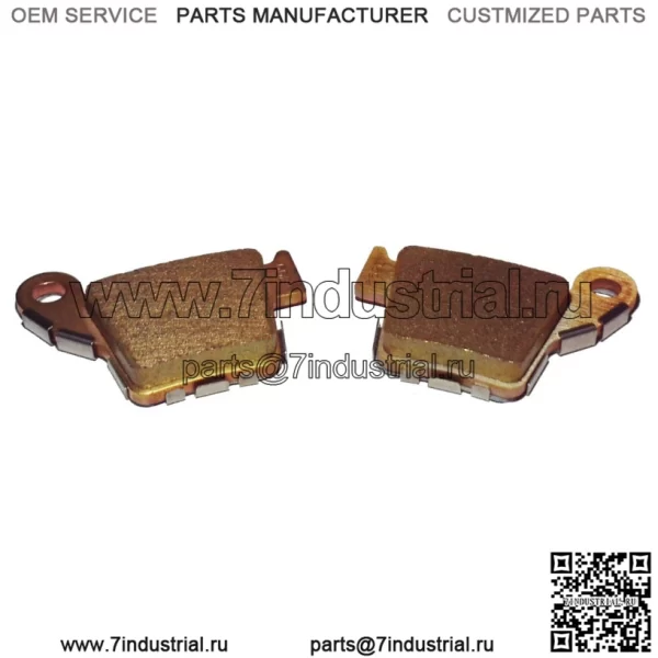 Задние тормозные колодки OEM 06435-KRN-712 Honda CRF 150R 250R 250X 450R 450X 2002-2023 годов OEM