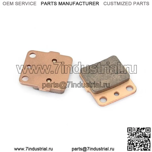 Высококачественные задние тормозные колодки для квадроциклов YAMAHA Raptor YFM250 2008-2013 - Image 2