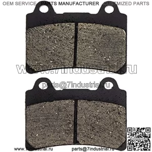Комплект тормозных колодок для Yamaha Royal Star Road FZR1000 FZR400S TMD850 4NK-W0046-00, органический, передний, задний