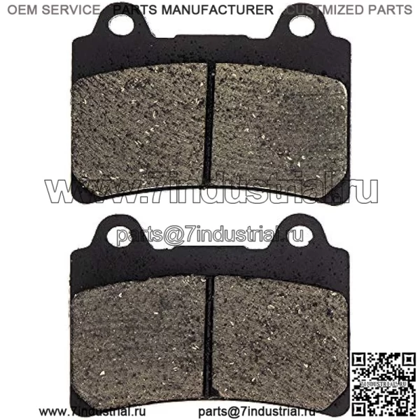 Комплект тормозных колодок для Yamaha Royal Star Road FZR1000 FZR400S TMD850 4NK-W0046-00, органический, передний, задний